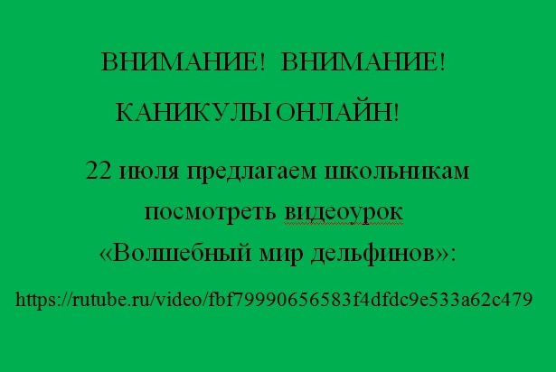 «Каникулы-онлайн» 2024.